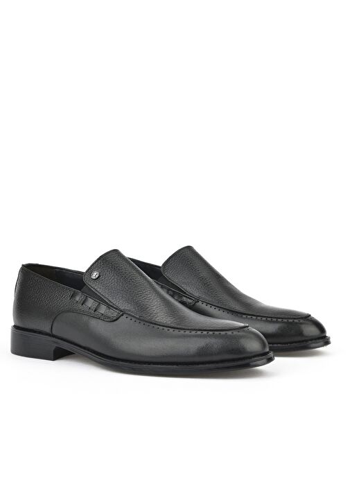 Ziya, Erkek Hakiki Deri Klasik Ayakkabı 15148Z090 Siyah - Görsel 3
