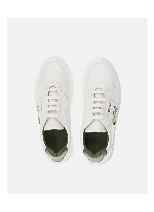 Vegtus Guajira Kadın Spor Ayakkabı - Beyaz/Yeşil - Görsel 3