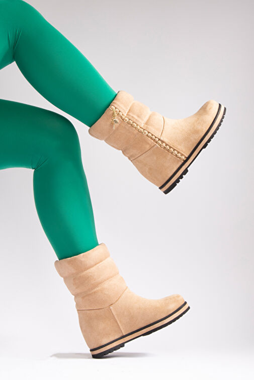 Nemesis Kadın Dolgu Taban Bot Bej - Görsel 3