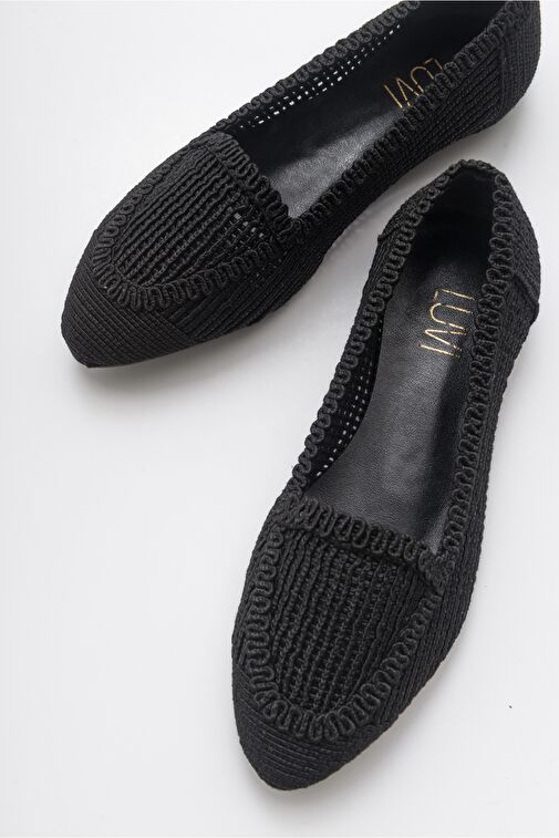 Luvi Shoes Krem Kadın Babet 67-101 - Görsel 2