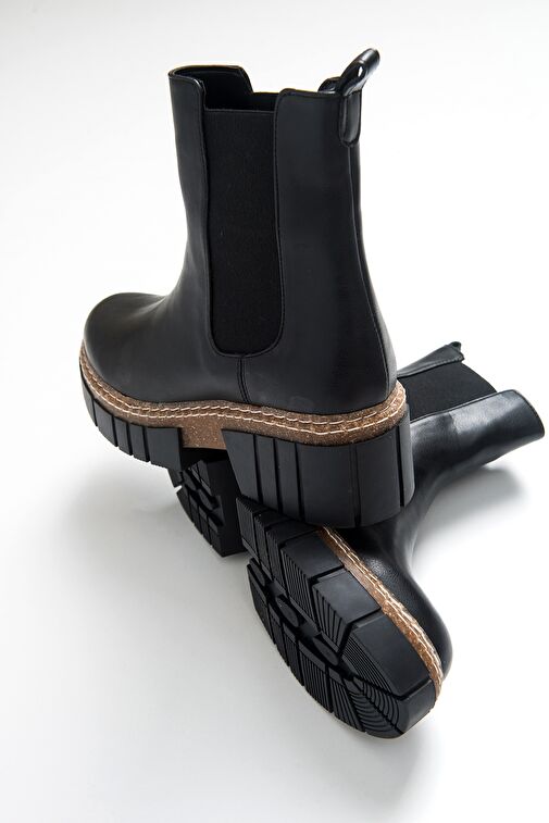 LUZ Siyah Cilt Kadın Bot - Görsel 4