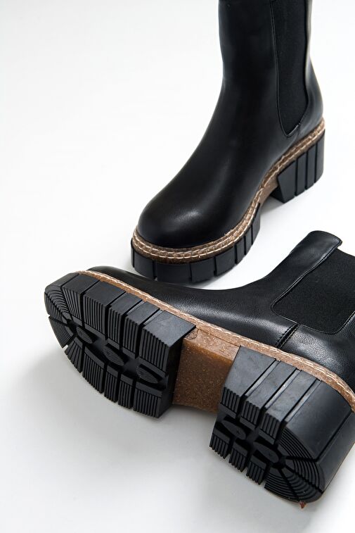 LUZ Siyah Cilt Kadın Bot - Görsel 5