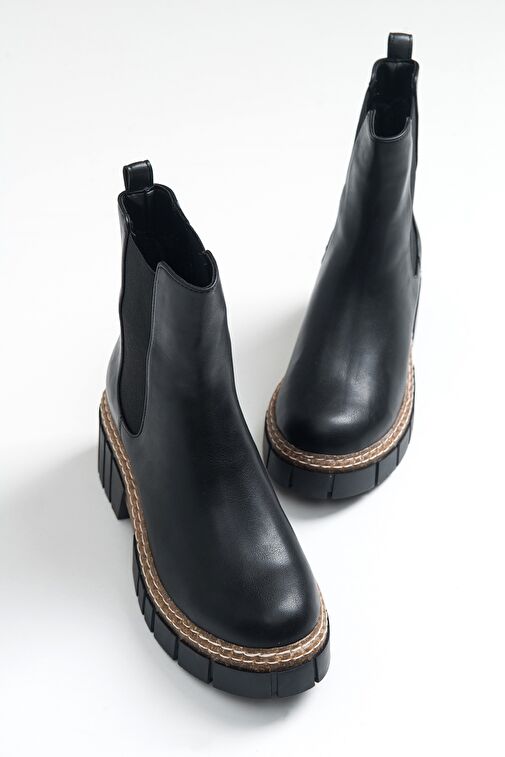 LUZ Siyah Cilt Kadın Bot - Görsel 6