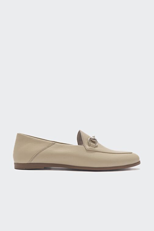Luvi Shoes Taba Kadın Deri Loafer 63-F03 - Görsel 2