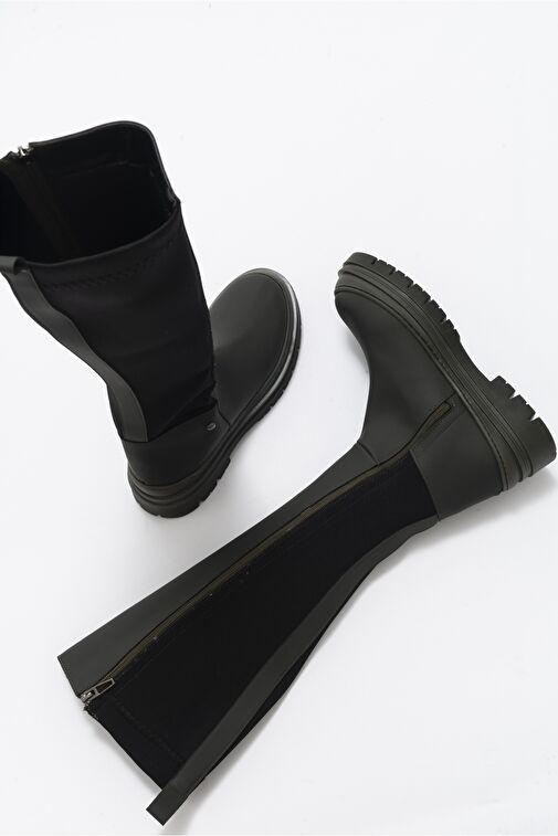 TORVI Haki Kadın Çizme - Görsel 3