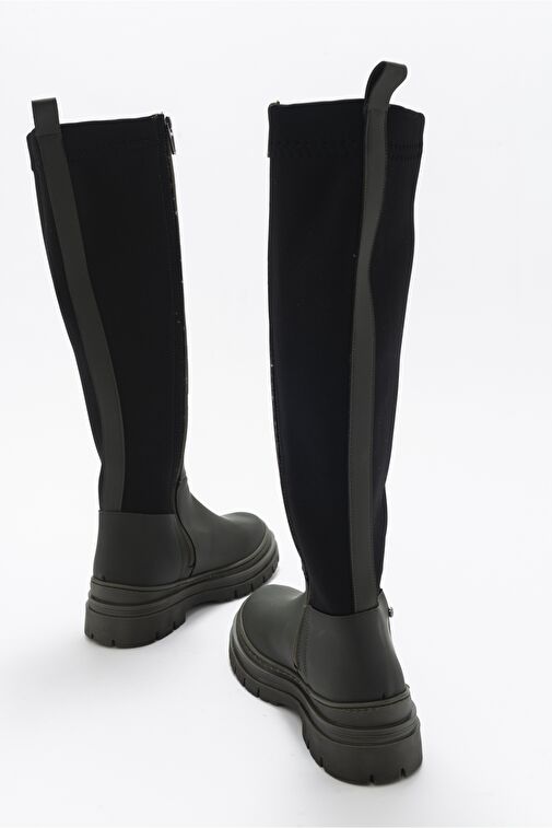 TORVI Haki Kadın Çizme - Görsel 6