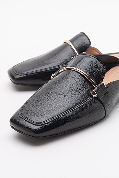 RONDA Siyah Kadın Terlik - Görsel 4