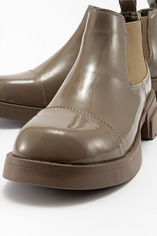 CAFUNE Koyu Bej Rugan Kadın Bot - Görsel 5