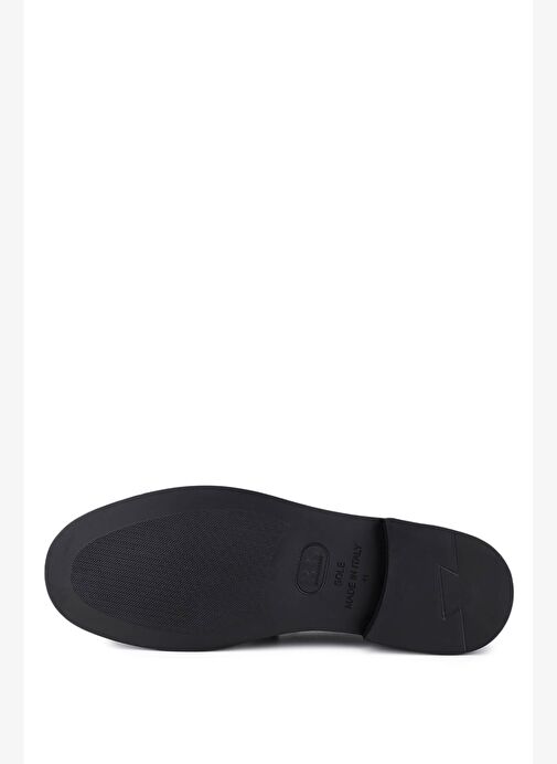 Tamer Tanca Erkek Hakiki Deri Kahverengi Loafer Ayakkabı - Görsel 5