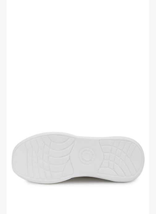 Tamer Tanca Kadın Suni Deri Beyaz Sneakers & Spor Ayakkabı - Görsel 5