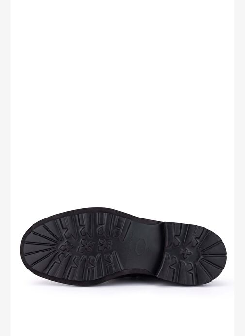 Tamer Tanca Erkek Hakiki Deri Bordo Klasik Ayakkabı - Görsel 4