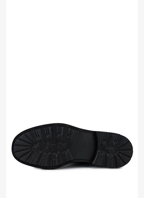 Tamer Tanca Erkek Hakiki Deri Siyah Açma Klasik Ayakkabı - Görsel 5