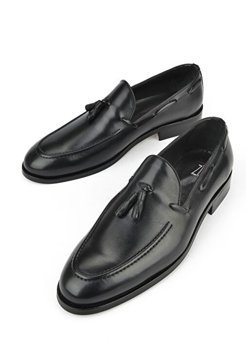 Ziya, Erkek Hakiki Deri Klasik Ayakkabı 1511027Z206 Siyah - Görsel 7