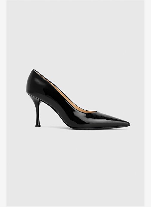 Deri Rugan Stiletto Ayakkabı - Görsel 2