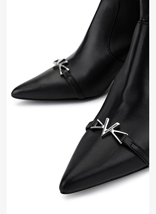 Mario Valentino Kadın Hakiki Deri Siyah Topuklu Bot - Görsel 5