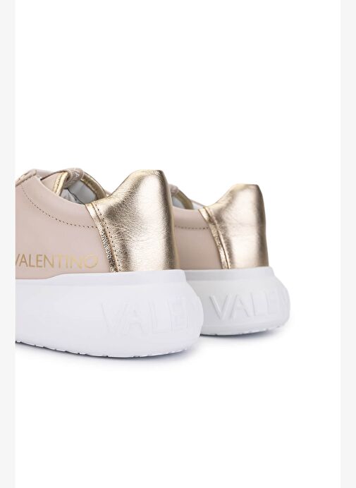 Mario Valentino Kadın Hakiki Deri Bej Sneakers & Spor Ayakkabı - Görsel 5
