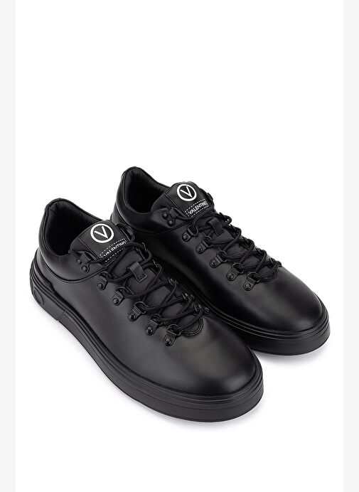 Mario Valentino Erkek Deri & Tekstil Siyah Sneakers & Spor Ayakkabı - Görsel 3