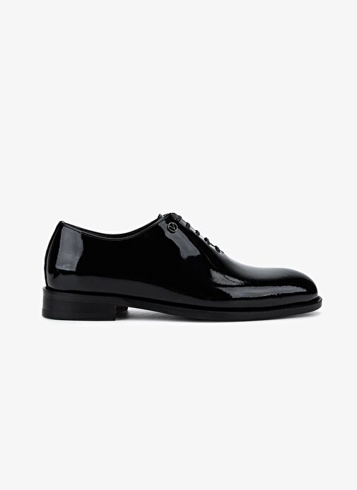 Mario Valentino Erkek Hakiki Deri Siyah Klasik Ayakkabı - Görsel 2