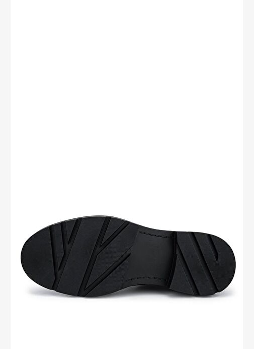 Alexander Hotto Erkek Hakiki Deri Siyah Klasik Ayakkabı - Görsel 4