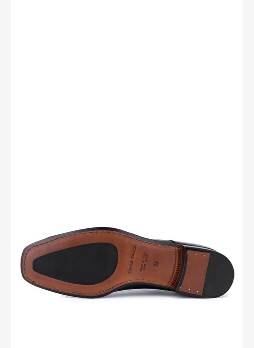 Alexander Hotto Kadın Hakiki Deri Siyah Klasik Ayakkabı - Görsel 5