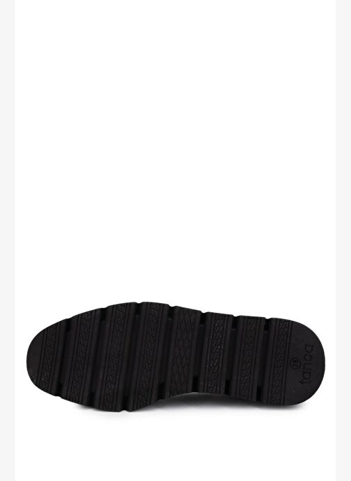 Tamer Tanca Kadın Hakiki Deri Bordo Comfort Ayakkabı - Görsel 5