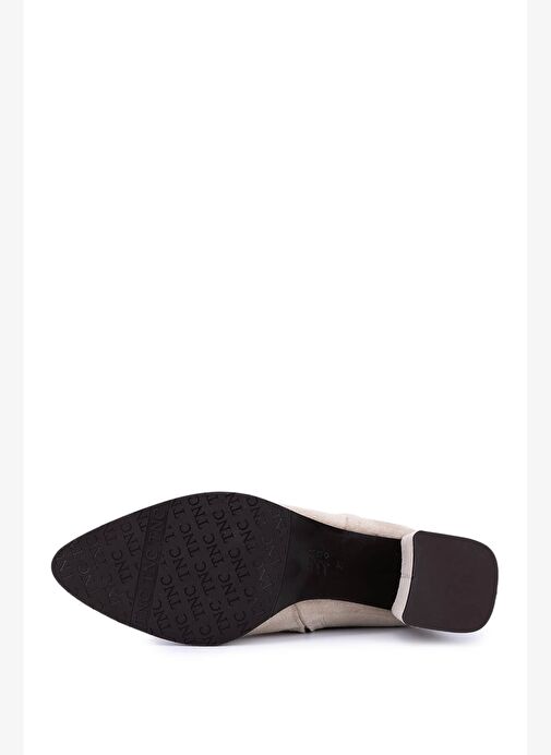 Tamer Tanca Kadın Hakiki Deri Topuklu Çizme - Görsel 5