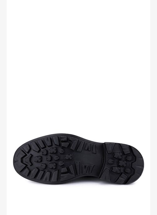 Tamer Tanca Erkek Hakiki Deri Siyah Klasik Ayakkabı - Görsel 5