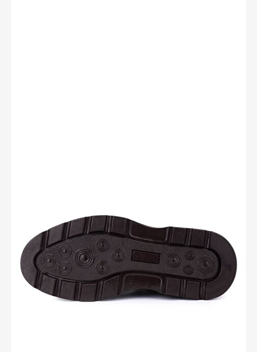 Tamer Tanca Erkek Hakiki Deri Kahverengi Casual Bot - Görsel 5