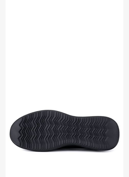 Tamer Tanca Erkek Hakiki Deri Siyah Deri Casual Ayakkabı - Görsel 5