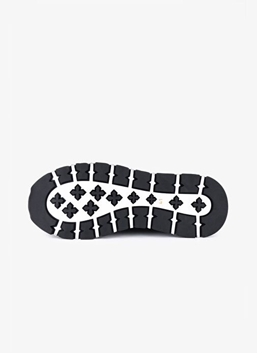 Valmenti Erkek Hakiki Deri Siyah Süet Sneakers & Spor Ayakkabı - Görsel 5