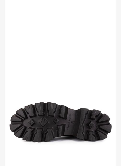 Tamer Tanca Erkek Hakiki Deri Kahverengi Casual Ayakkabı - Görsel 5