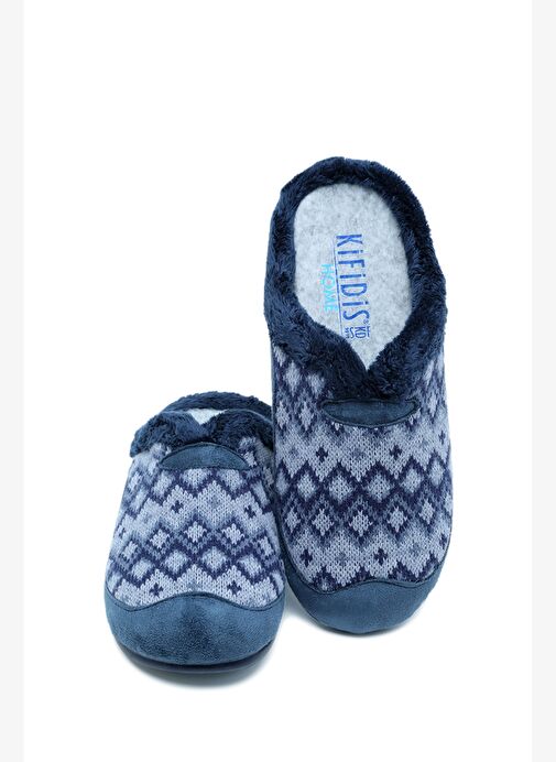 115451 Kifidis Home Kadın Desenli Ev Terliği 36-41 - Görsel 3