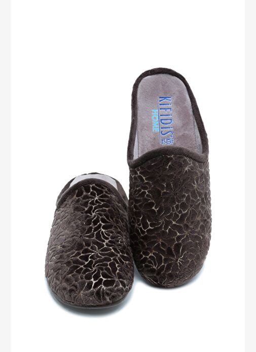 102498 Kifidis Home Kadın Desenli Ev Terliği 36-41 - Görsel 3