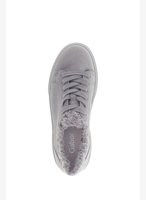 73221 Gabor Kadın Kürk Detaylı Sneaker 3.5-7.5 - Görsel 4
