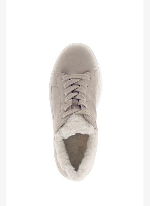 73221 Gabor Kadın Kürk Detaylı Sneaker 3.5-7.5 - Görsel 3
