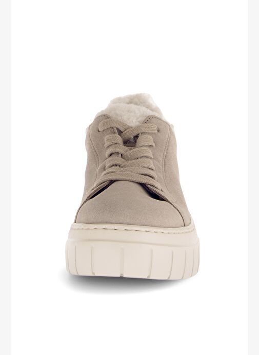 73221 Gabor Kadın Kürk Detaylı Sneaker 3.5-7.5 - Görsel 4