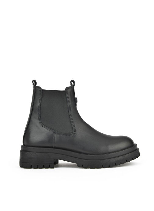 Ziya, Kadın Hakiki Deri Bot 143359Z310 Siyah - Görsel 6