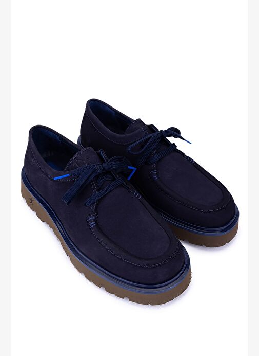 Tamer Tanca Erkek Lacivert Loafer Ayakkabı - Görsel 3
