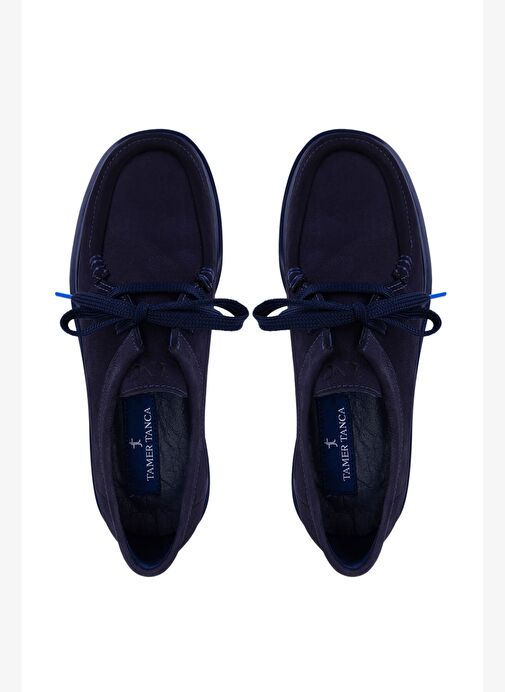Tamer Tanca Erkek Lacivert Loafer Ayakkabı - Görsel 6