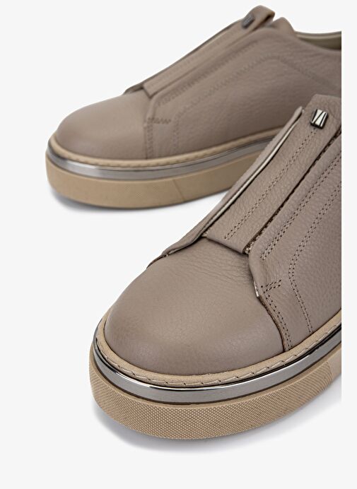 Valmenti Kadın Hakiki Deri Vizon Floter Sneakers & Spor Ayakkabı - Görsel 4