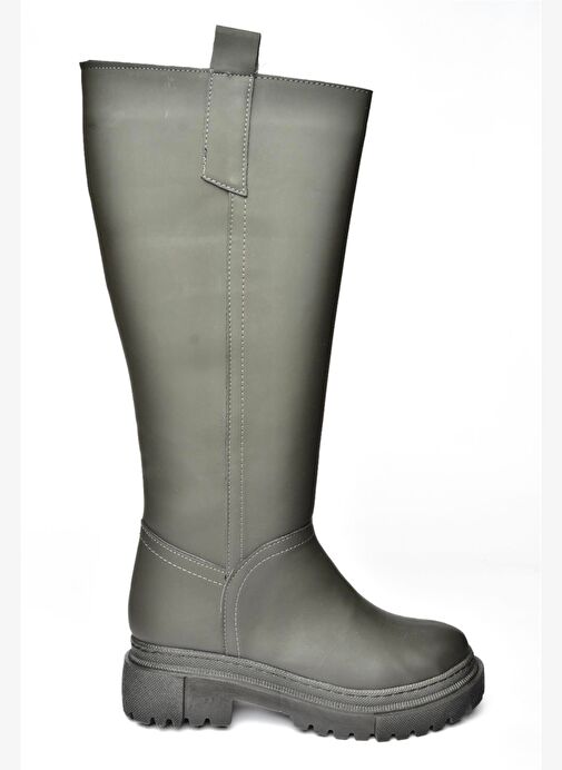 Fox Shoes Fox Shoes R973201109 Füme Kalın Tabanlı Kadın Çizme Bot | Boyner Füme - 7. görsel