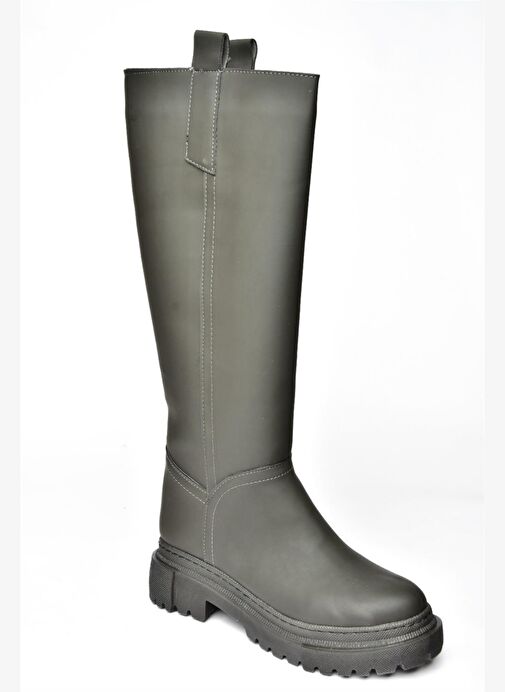 Fox Shoes Fox Shoes R973201109 Füme Kalın Tabanlı Kadın Çizme Bot | Boyner Füme - 8. görsel