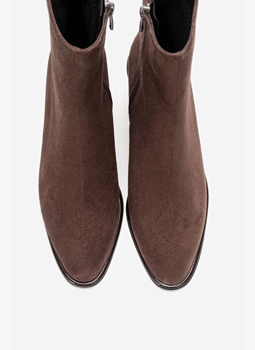 Luvi Shoes Luvi Shoes Belirsiz ALBA Kahverengi Süet Kadın Kalın Topuklu Bot Boyner'de! Belirsiz - 3. görsel