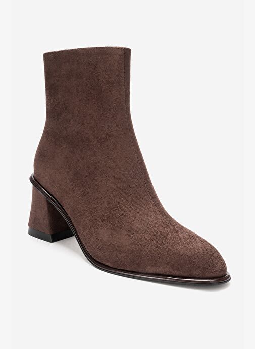 Luvi Shoes Luvi Shoes Belirsiz ALBA Kahverengi Süet Kadın Kalın Topuklu Bot Boyner'de! Belirsiz - 5. görsel