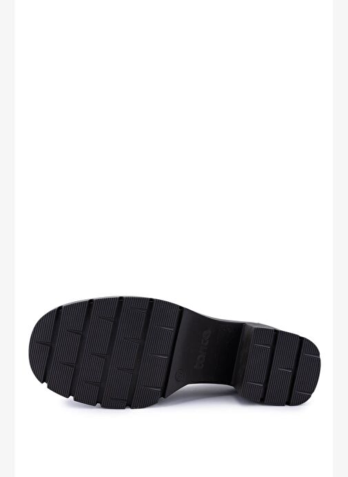 Tamer Tanca Kadın Hakiki Deri Bej Rugan Topuklu Ayakkabı - Görsel 5