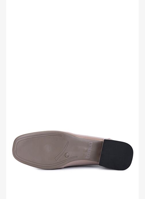 Tamer Tanca Kadın Hakiki Deri Vizon Rugan Loafer Ayakkabı - Görsel 5