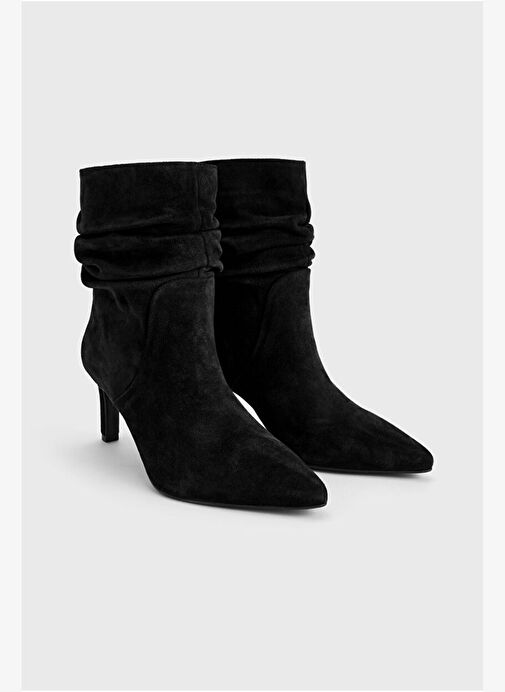 Süet Topuklu Bot - Görsel 3