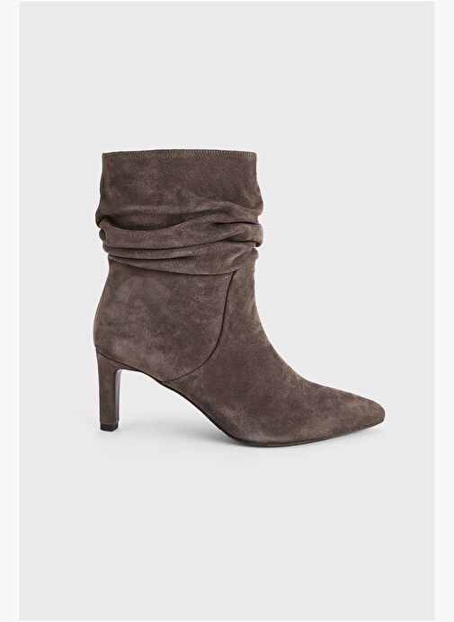Süet Topuklu Bot - Görsel 2