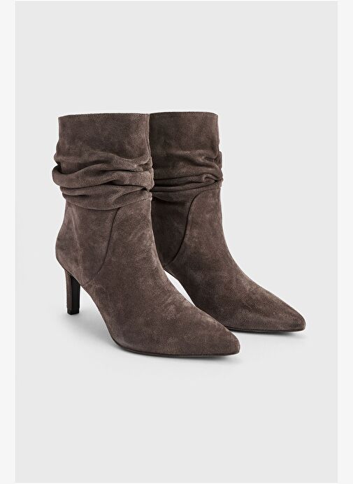 Süet Topuklu Bot - Görsel 3