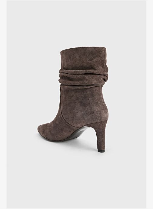 Süet Topuklu Bot - Görsel 4